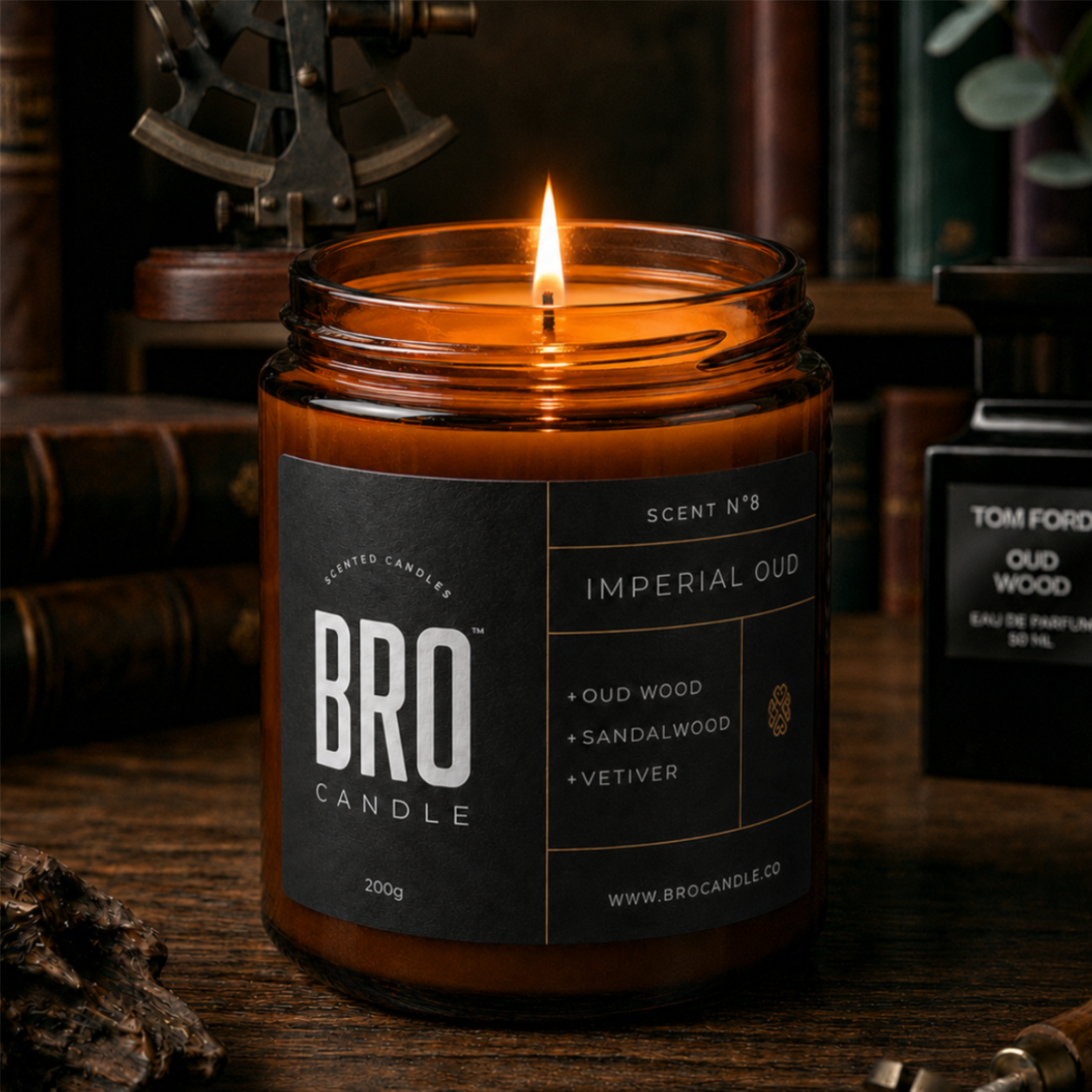 The Imperial Oud Candle